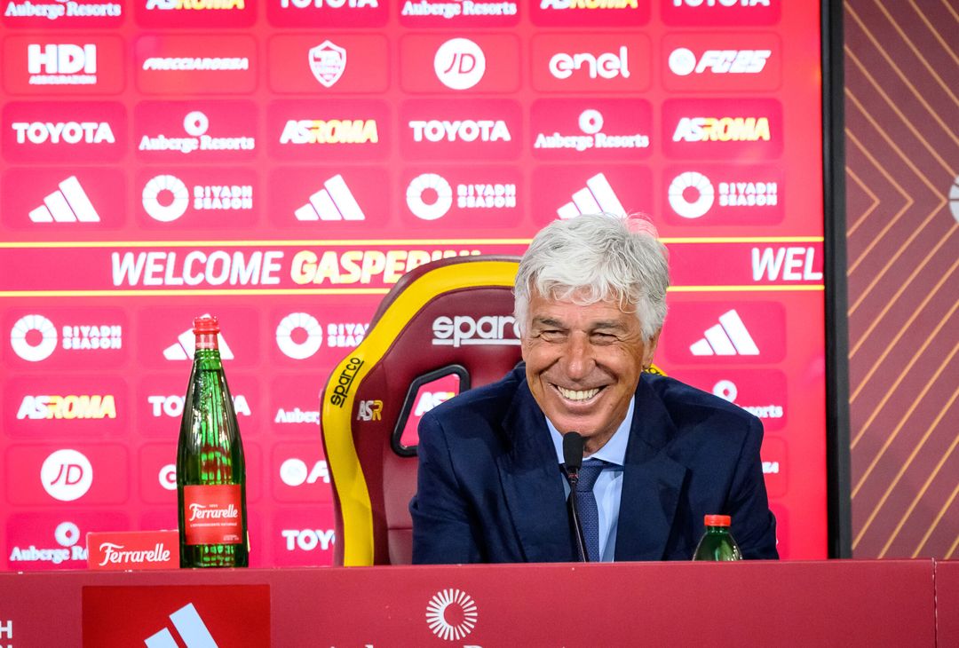 Trigoria, la conferenza stampa di Gasperini e Ranieri – FOTO GALLERY - immagine 5