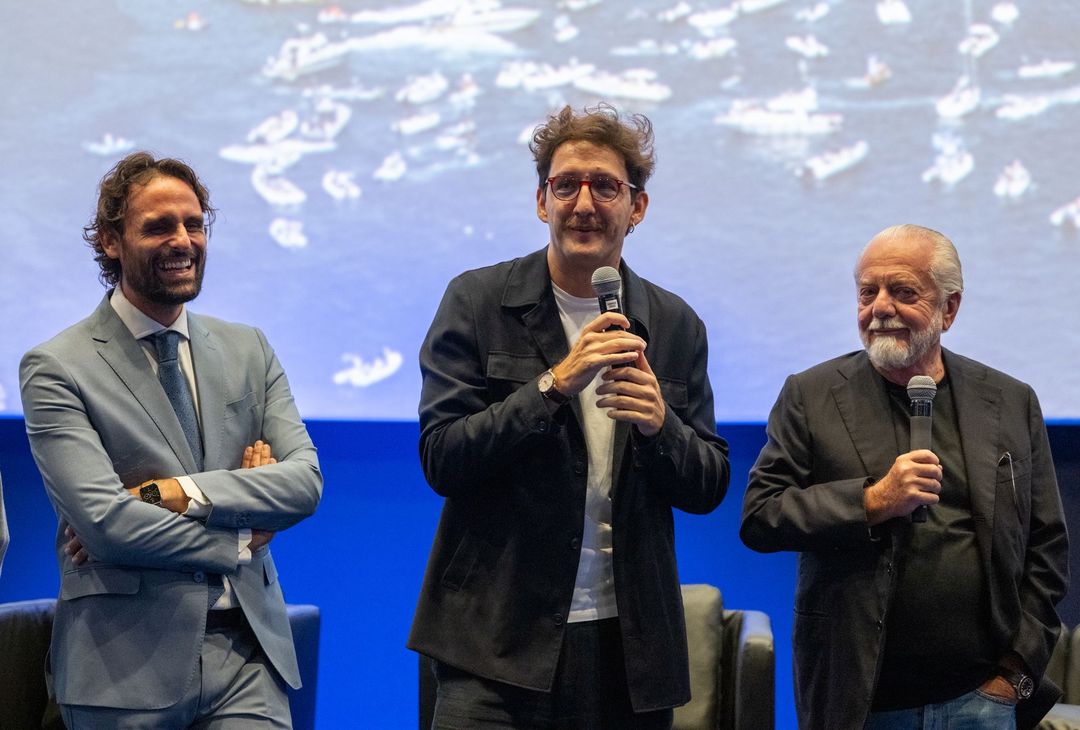 Il Napoli e De Laurentiis presentano in anteprima il film scudetto: le foto GALLERY - immagine 29