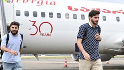 GALLERY Georgia, Kvara e co. accolti come degli eroi in patria: gli scatti