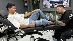 GALLERY Simeone e l’amore per Napoli: anche il Cholito si tatua il terzo scudetto