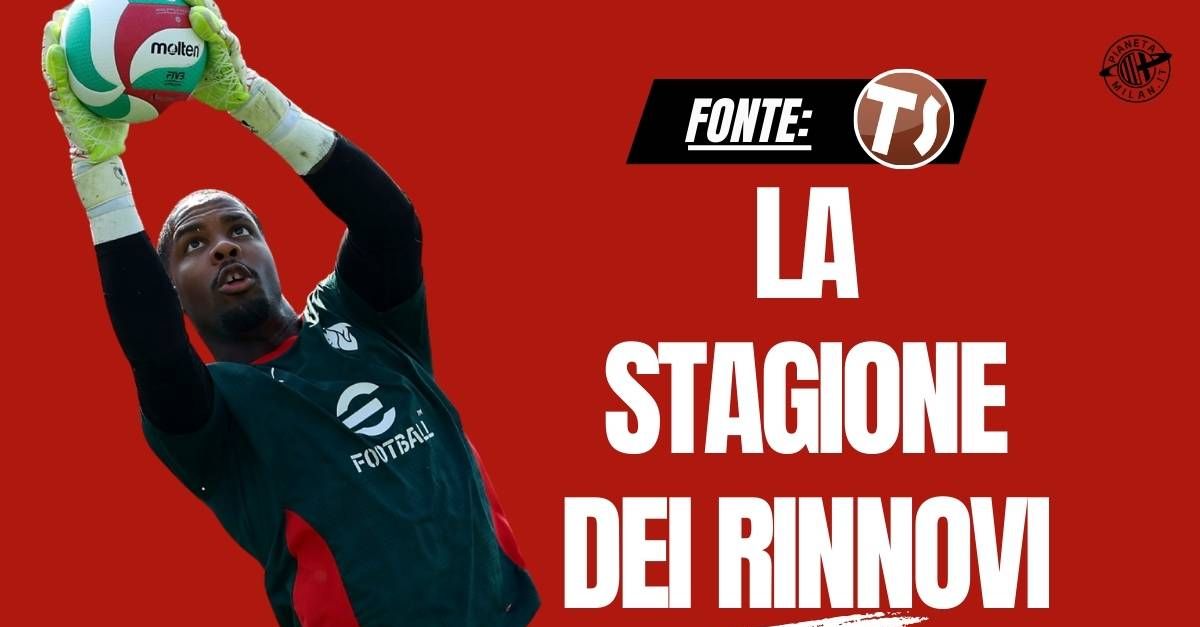 milan non solo maignan in agenda altri due rinnovi prioritari