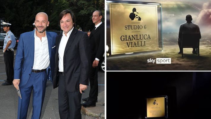 A Skysport ‘Studio 6’ dedicato a Vialli. Caressa: “Sempre nei nostri ricordi” - immagine 1