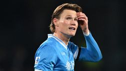 Problema all’adduttore per McTominay, Alciato: “Non è al 100%, cosa ha deciso Conte”