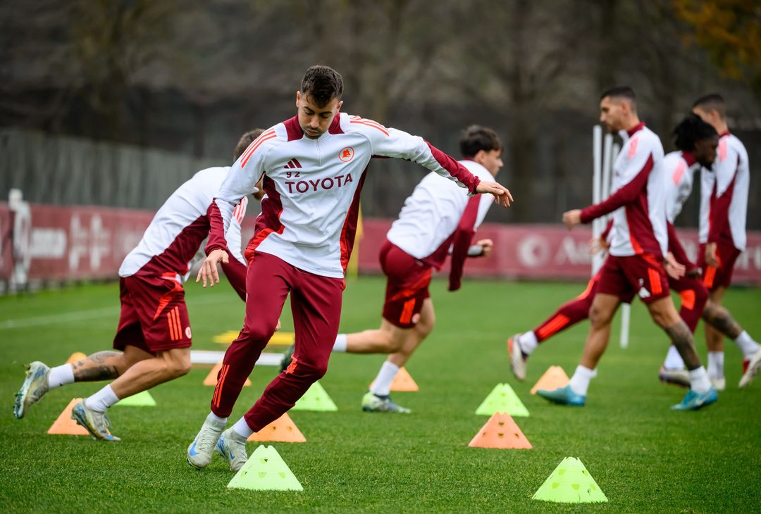 Roma, l’allenamento a due giorni dal derby – FOTOGALLERY - immagine 4