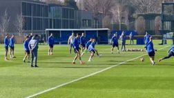 VIDEO FCIN1908 / Inter, vigilia dello Sparta: torello ad Appiano. Lautaro al centro ma…