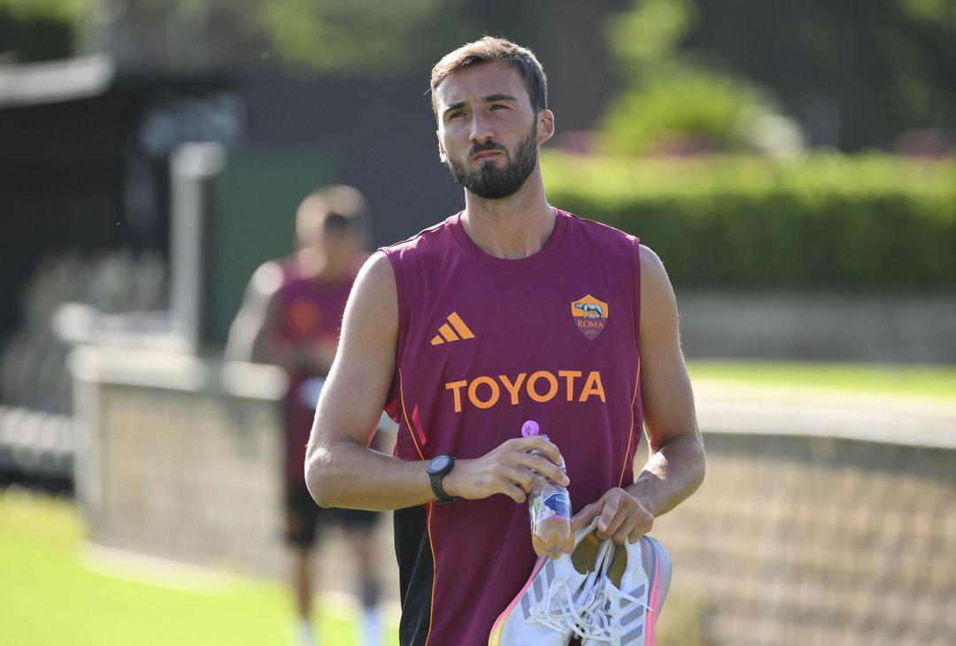 Trigoria, le immagini del quarto giorno di ritiro con Gasperini – FOTO GALLERY - immagine 14