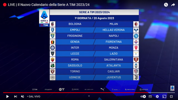 Serie A 2023/2024, il calendario completo: ecco tutti gli impegni del Torino- immagine 3