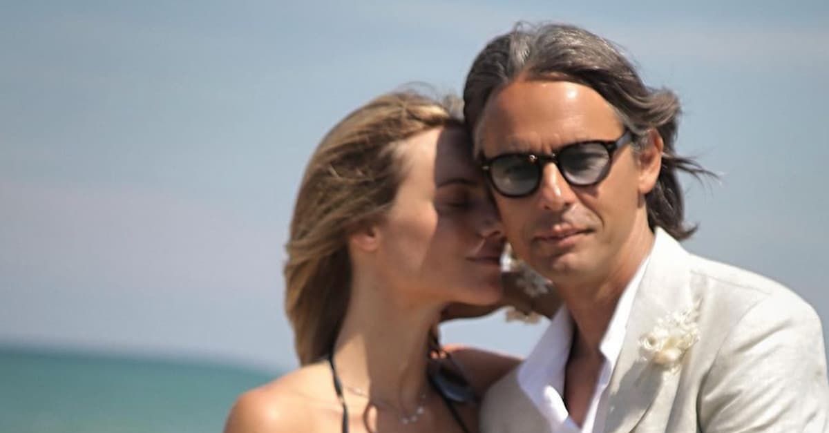 Filippo Inzaghi si è sposato: matrimonio a Formentera con Angela Robusti
