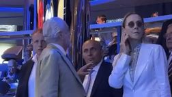 VIDEO De Laurentiis al fianco di Manfredi e De Luca alla presentazione delle maglie
