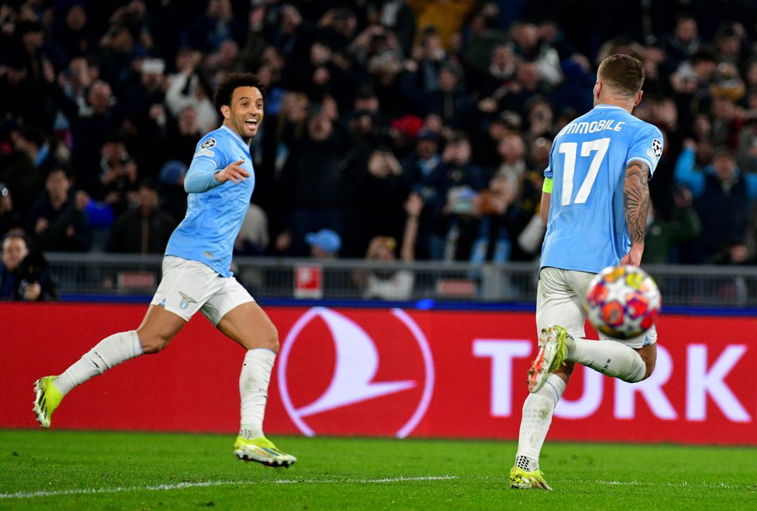 Felipe Anderson e Immobile