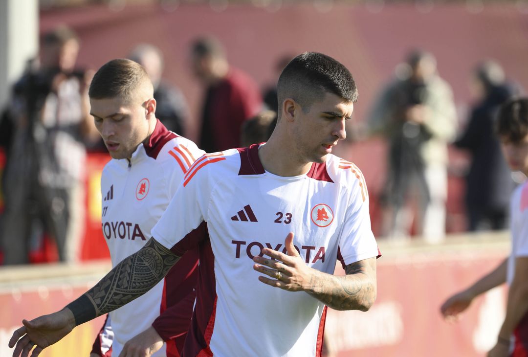 Trigoria, la rifinitura in vista dell’Eintracht Francoforte – FOTO GALLERY - immagine 14