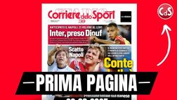 Prima pagina Corriere dello Sport: mercato caldo e Serie A