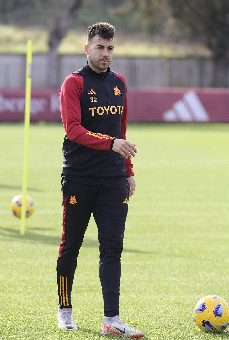 Roma, il secondo allenamento in vista della Fiorentina – FOTO GALLERY - immagine 15