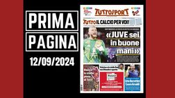 Prima pagina Tuttosport: “Zoff: ‘Motta e Di Gregorio: Juve in buone mani'”