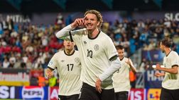 VIDEO / Woltemade in orbita Inter, è show in Germania-Slovenia: fa tripletta, ecco i gol