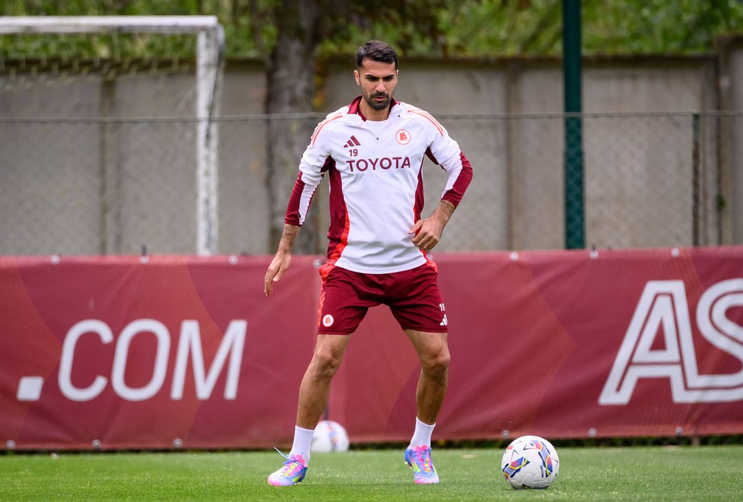Trigoria, l’allenamento a tre giorni da Inter-Roma – FOTO GALLERY - immagine 4