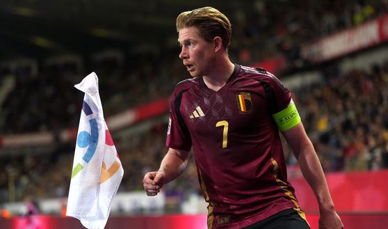 Kevin De Bruyne fa parte dei 26 giocatori convocati dall'ex tecnico del Napoli Rudi Garcia in vista delle prossime sfide del Belgio