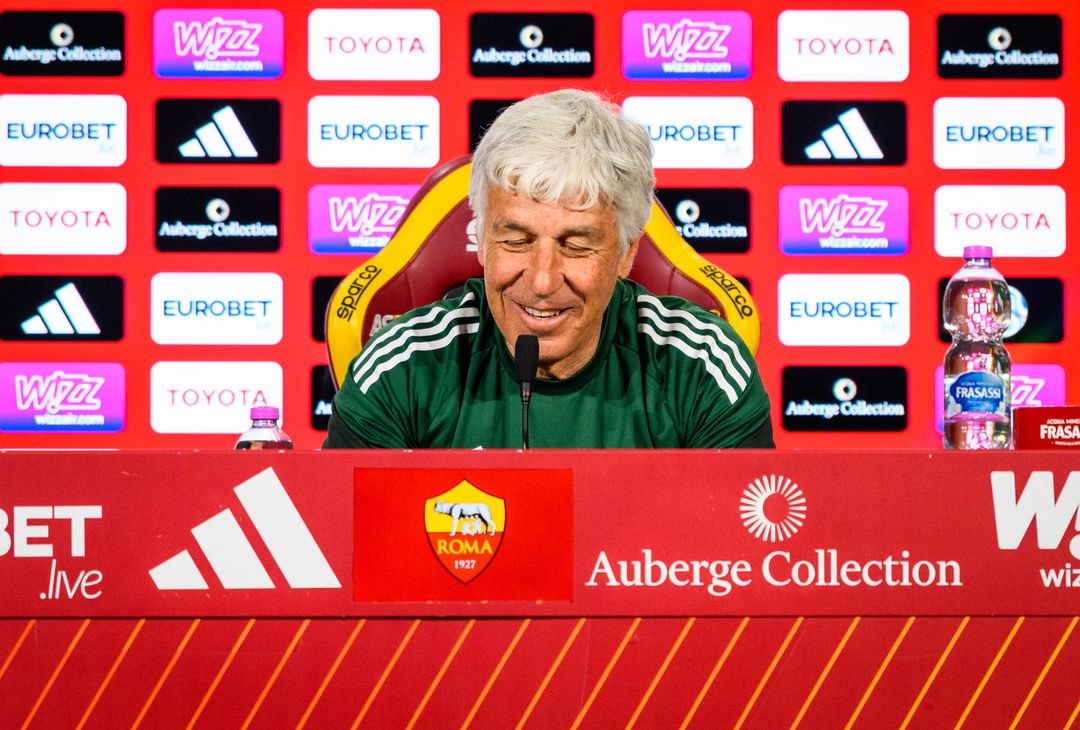 Bologna-Roma, la conferenza stampa di Gian Piero Gasperini – FOTO GALLERY - immagine 14