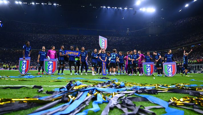 Getty Images Inter, live show e maxi coreografia a San Siro. Poi la coppa e il bus scoperto. Tutte le tappe- immagine 2