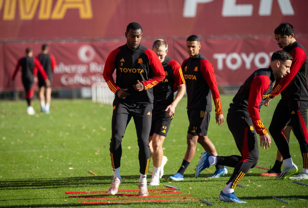 Trigoria, l’allenamento alla vigilia di Bologna-Roma – FOTO GALLERY - immagine 14