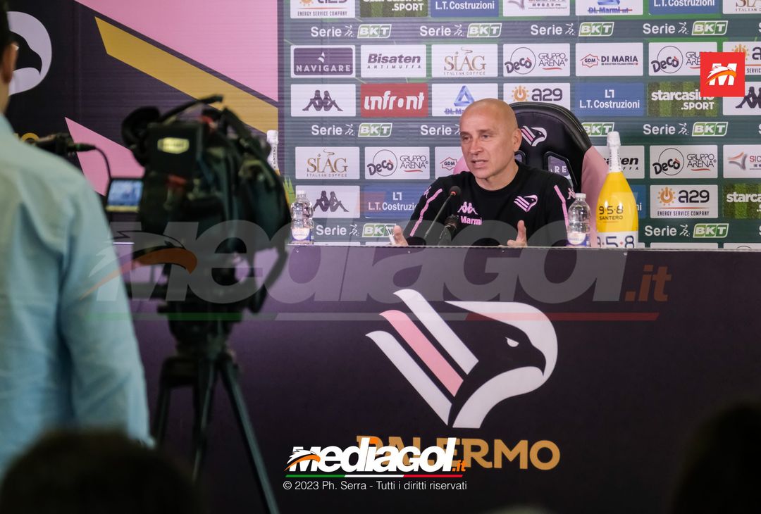 FOTO PALERMO, verso il Cittadella: la conferenza stampa di Corini (GALLERY) - immagine 16
