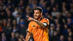 Rangers-Roma 0-2 LE PAGELLE: Pellegrini filo di Scozia. Braveheart Cristante