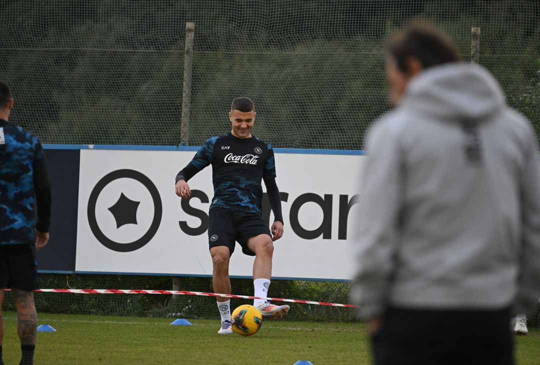 Gli azzurri preparano il match contro la Roma, in programma domenica alle ore 18