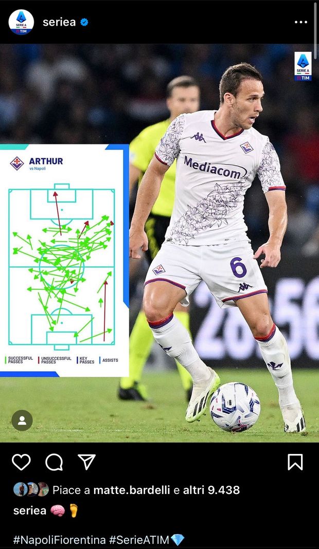 FOTO – Cervello e piedi: la Lega Serie A esalta Arthur- immagine 2