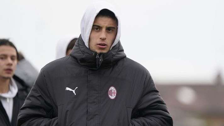 Edoardo Colzani, portiere del Milan Primavera (getty images)