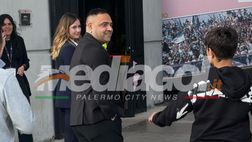 Palermo-Carrarese, Fabrizio Miccoli presente al Renzo Barbera