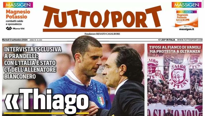 PRIMA PAGINA TUTTOSPORT OGGI: “Colpo di scena, Osimhen rinnova e va al Galatasaray” prima pagina tuttosport oggi