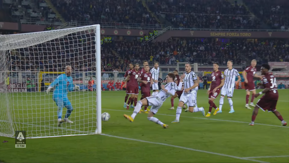 Torino-Juventus 0-1, l’analisi del gol: la difesa si perde Vlahovic sul 2° palo - immagine 1