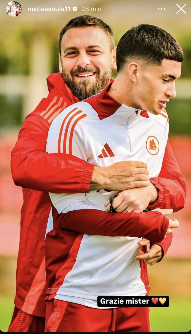 Soulé saluta De Rossi: “Grazie mister”- immagine 2