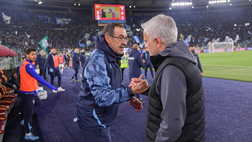 Lazio-Roma, le formazioni ufficiali di Sarri e Mourinho