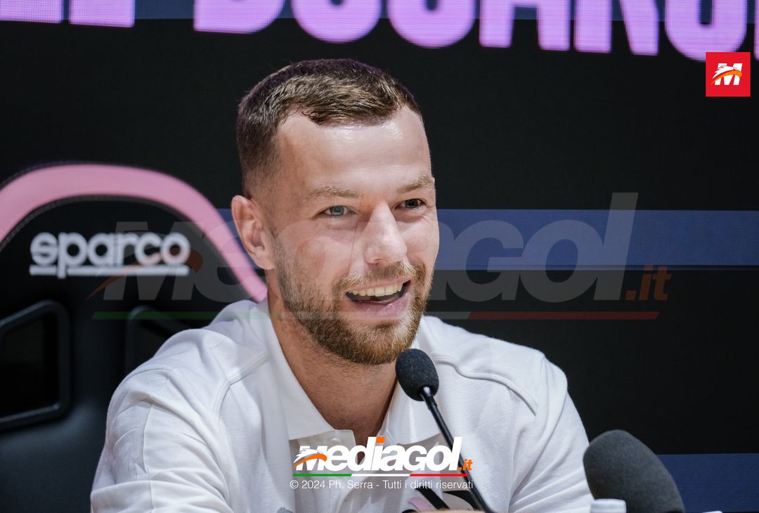 FOTO PALERMO, Jérémy Le Douaron presentato in conferenza stampa (Gallery) - immagine 7