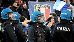 Napoli-Cagliari, vigili in azione nel corso della gara: i provvedimenti della Polizia