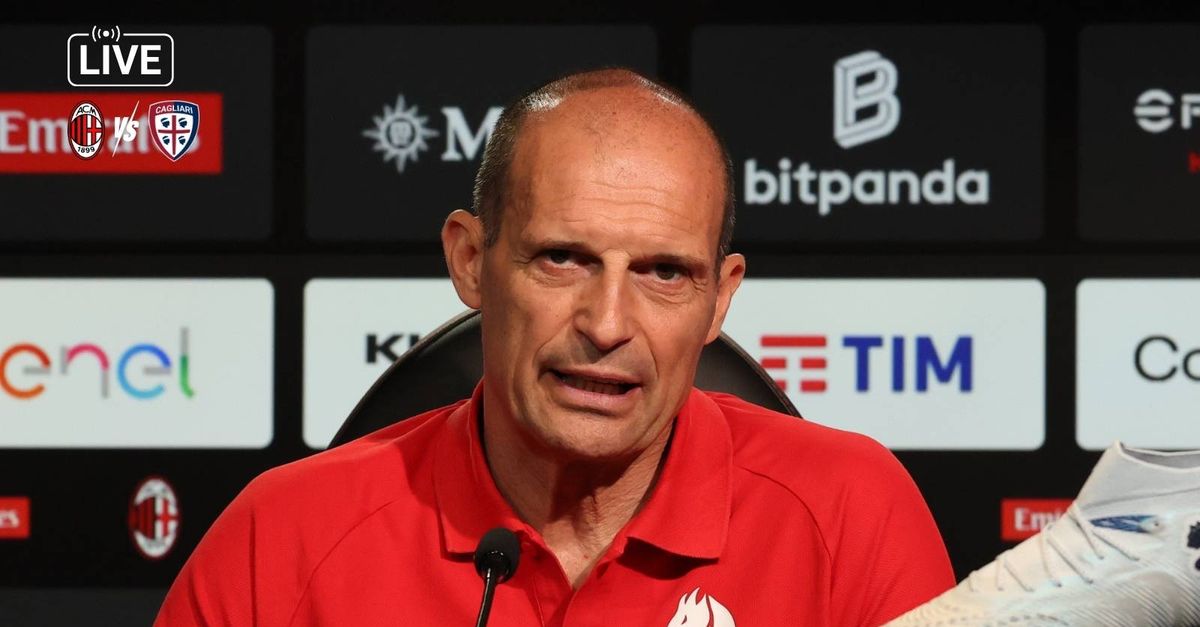 la conferenza stampa di allegri pre milan cagliari in diretta pm live da Pianetamilan.it la conferenza stampa di allegri pre milan cagliari in diretta pm live