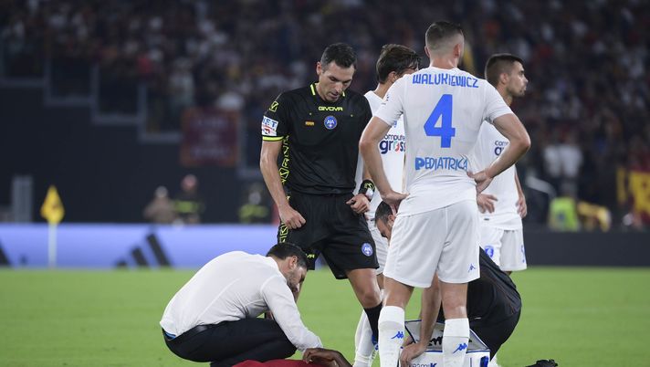 Roma-Empoli, arbitro e Var sotto accusa: la testata di Cancellieri è da rosso - immagine 1