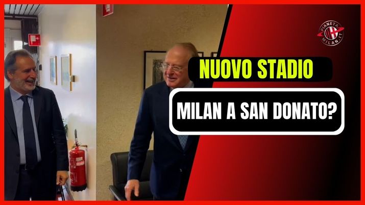 Nuovo Stadio AC Milan San Donato Scaroni Squeri