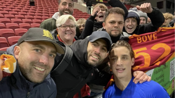 Bove, il Roma Club di Bristol allo stadio per lui: “Ci manchi Edo”