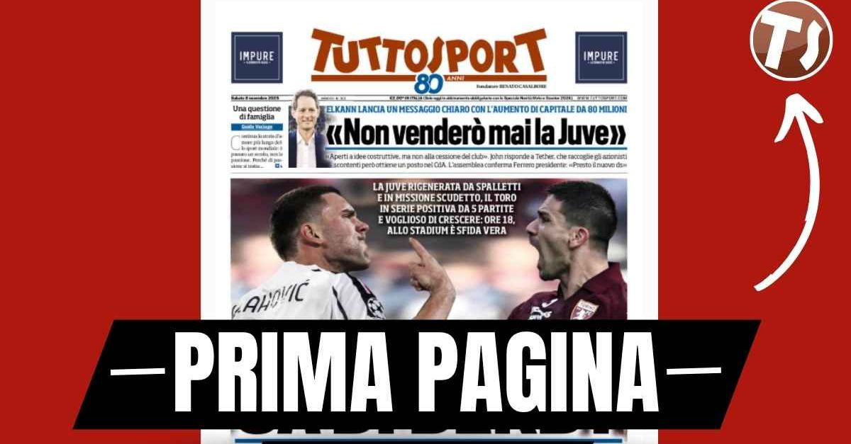 Prima pagina Tuttosport: “Milan da sorpasso con Leao e Nkunku” Prima pagina Tuttosport: “Milan da sorpasso con Leao e Nkunku”