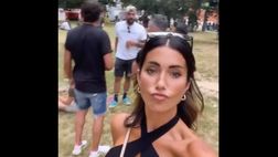 VIDEO / Federica Nargi scatenata al concerto di Ligabue