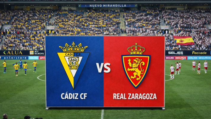 Cadice-Saragozza: come vedere gratuitamente il match - immagine 1