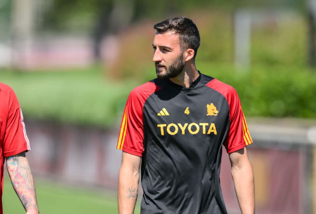 Roma, la seduta a Trigoria con la testa all’Empoli – FOTO GALLERY - immagine 24