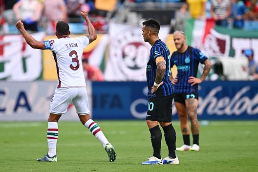 CHARLOTTE, NORTH CAROLINA - 30 GIUGNO: Lautaro Martinez e Federico Dimarco dell'Inter contro il Fluminense (Photo by Mattia Ozbot - Inter/Inter via Getty Images). Fluminense Al-Hilal dove vedere