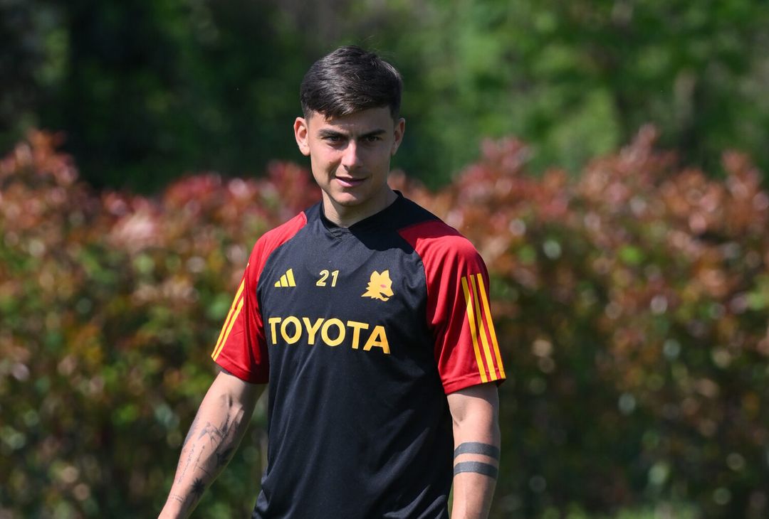 Roma, allenamento tra palestra e campo a Monzello: Dybala c’è – FOTO GALLERY - immagine 53