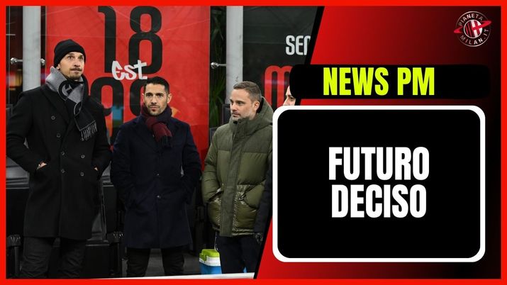 Zlatan Ibrahimovic, Giorgio Furlani e Geoffrey Moncada | calciomercato milan (getty images)