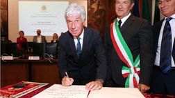 Gasperini inaugura un campo sportivo alla “sua” Grugliasco
