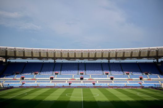 ROME, ITALY - MAY 24: General view inside the stadium prior to the Coppa Italia Final between ACF Fiorentina and FC Internazionale at Stadio Olimpico on May 24, 2023 in Rome, Italy. (Photo by Mattia Ozbot - Inter/Inter via Getty Images) A Roma ci riprovano per lo stadio. Gualtieri: “Si farà, inaugurazione nel 2027”- immagine 2