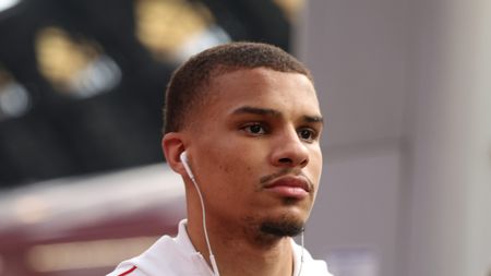 BOLOGNA, ITALY - FEBRUARY 26: Malick Thiaw of AC Milan leaves from Milan railway station for Bologna railway station on February 26, 2025 in Bologna, Italy. (Photo by Claudio Villa/AC Milan via Getty Images) Thiaw